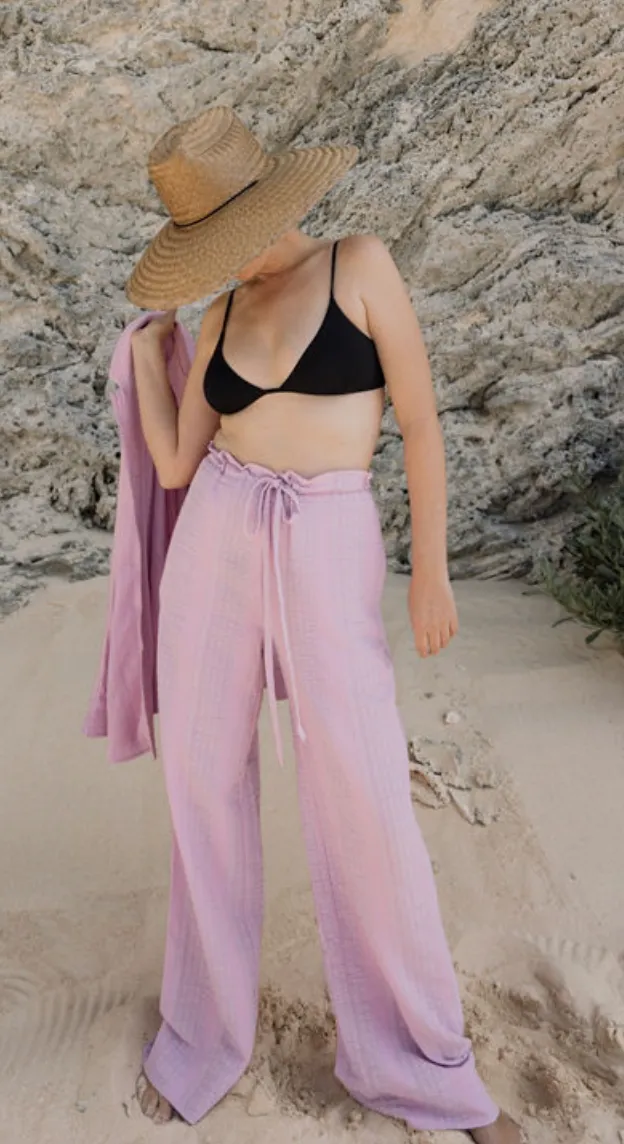 The Poolside Pant in Orchid