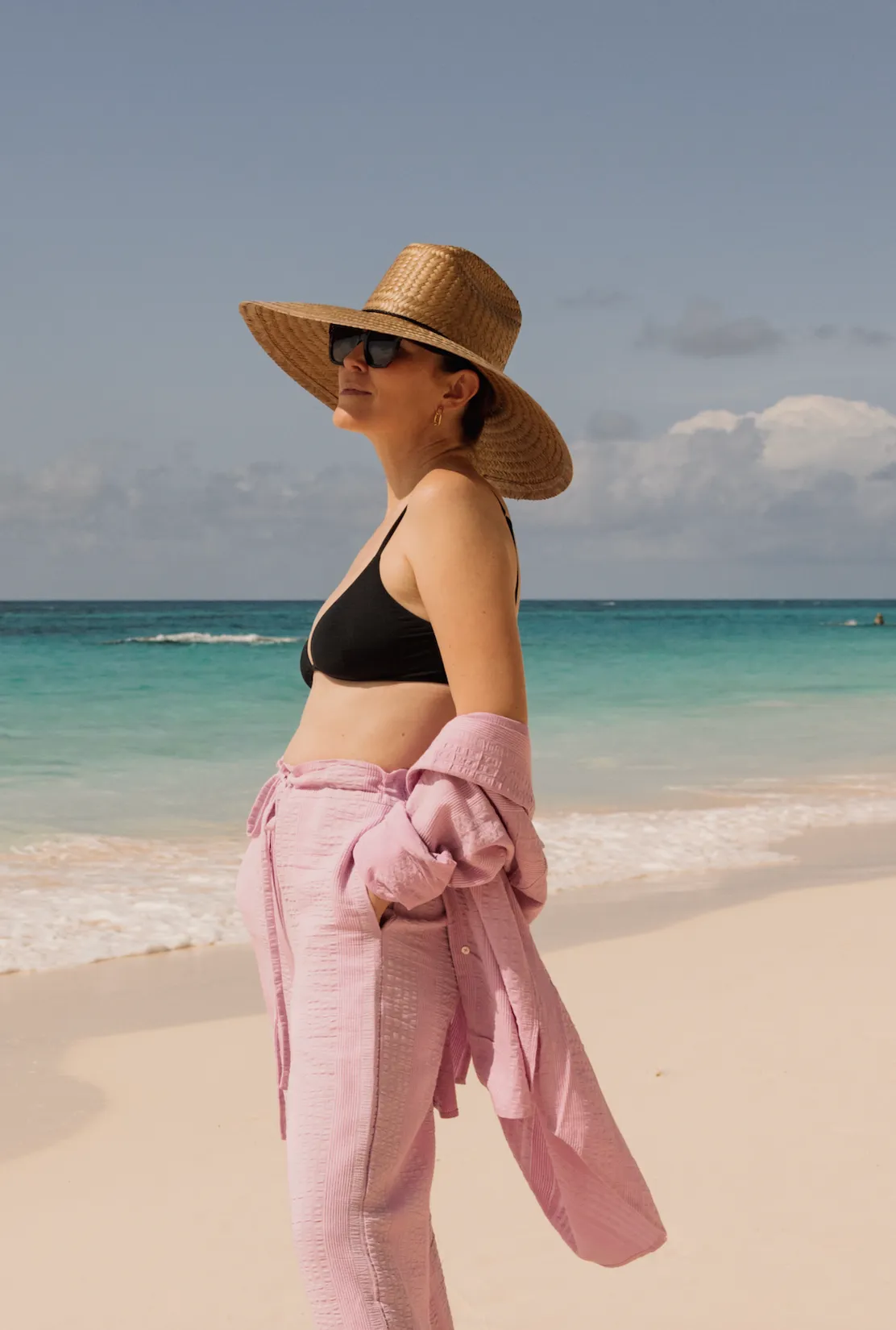 The Poolside Pant in Orchid