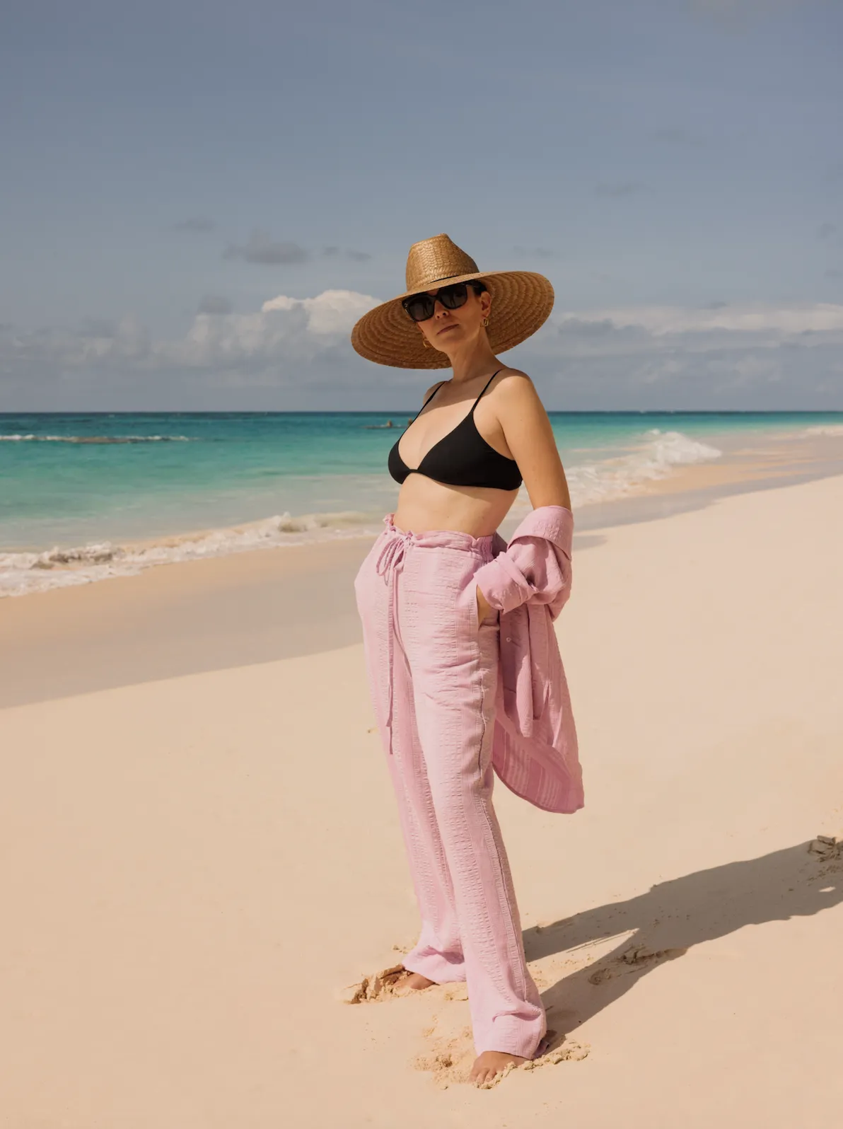 The Poolside Pant in Orchid