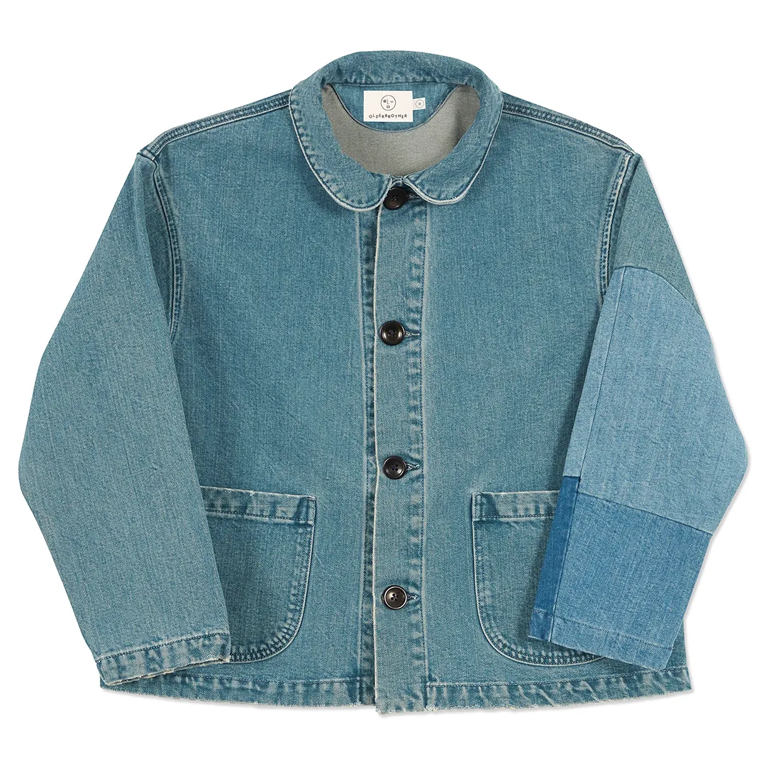 Tile Patch Chore Coat - Denim