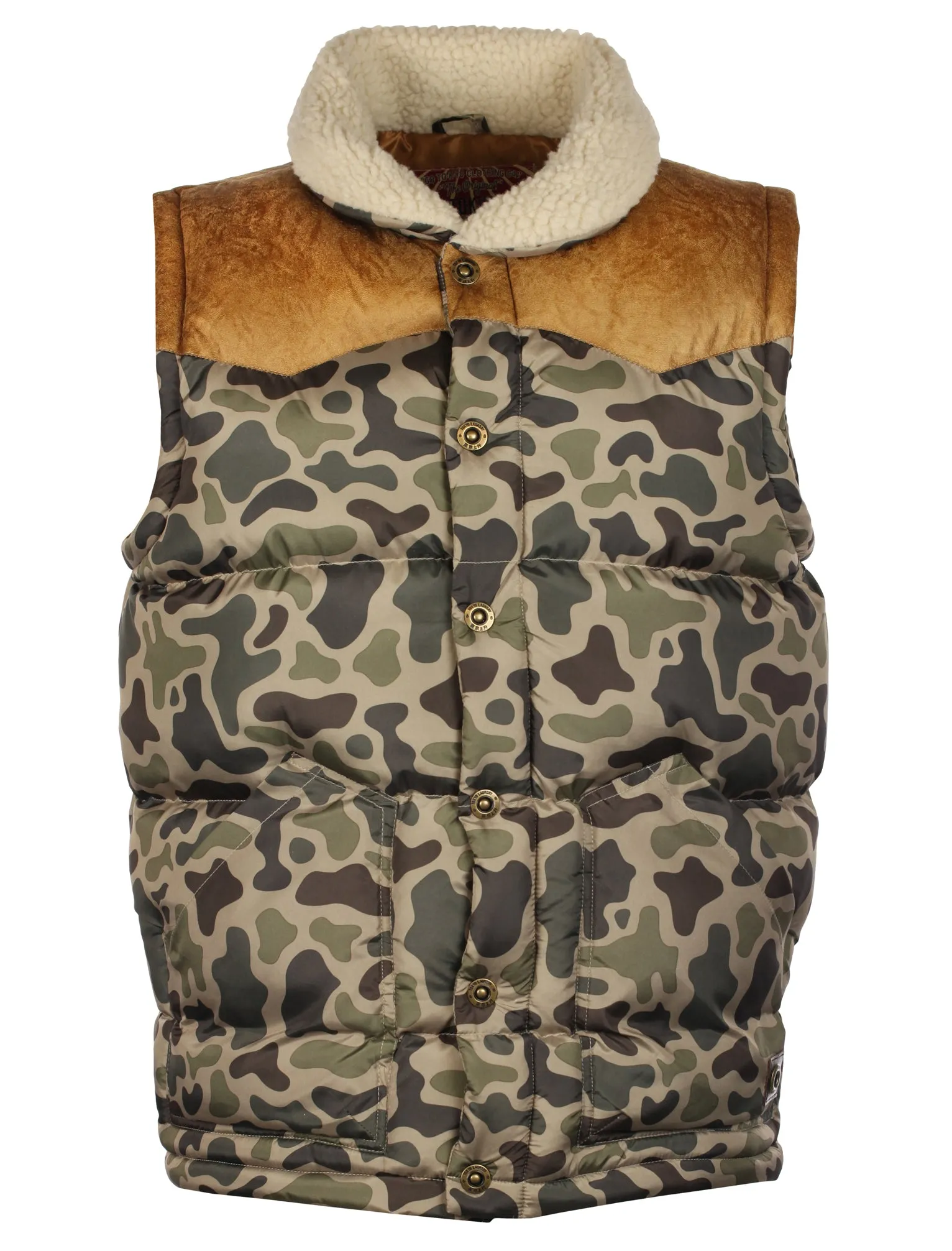 Tokyo Laundry Adeptus Borg Collar Camo Gilet