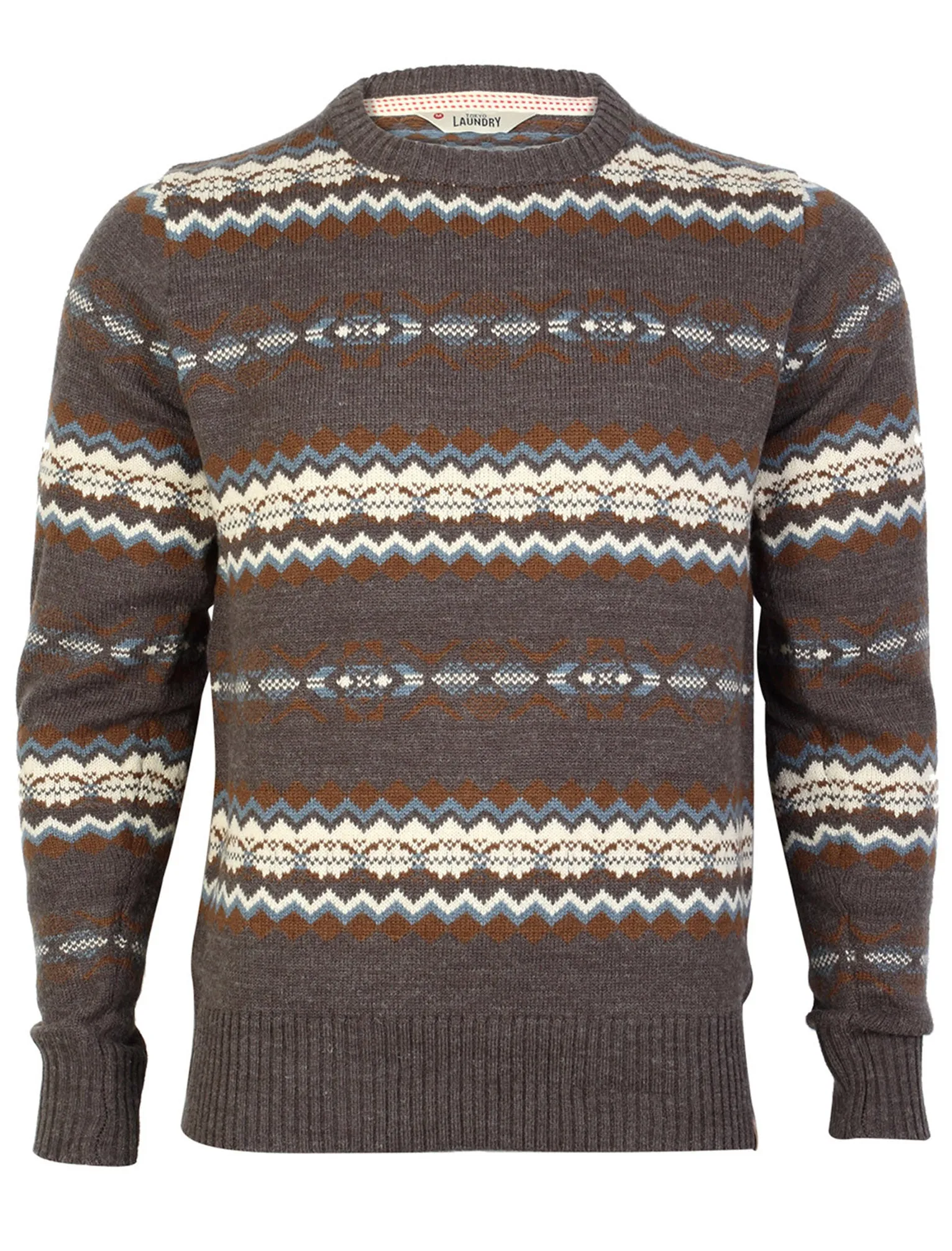 Tokyo Laundry Piccadilly Patterned Wool Blend Sweater
