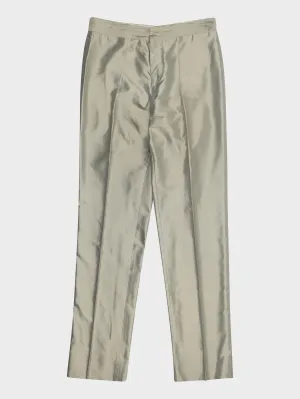 Tom Ford Champagne Silk Dress Pants