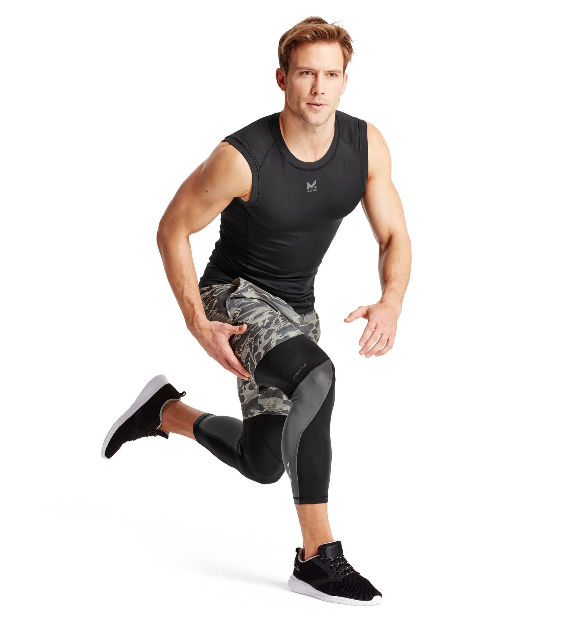VaporActive Transformer 3/4 Training Tights | Moonless Night