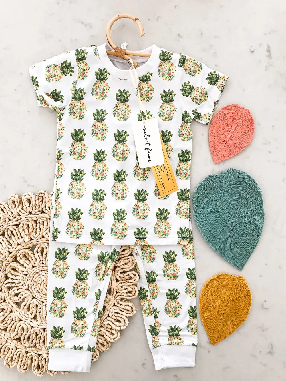 Velvet Fawn Two Piece Jammies - Tropical Dreams
