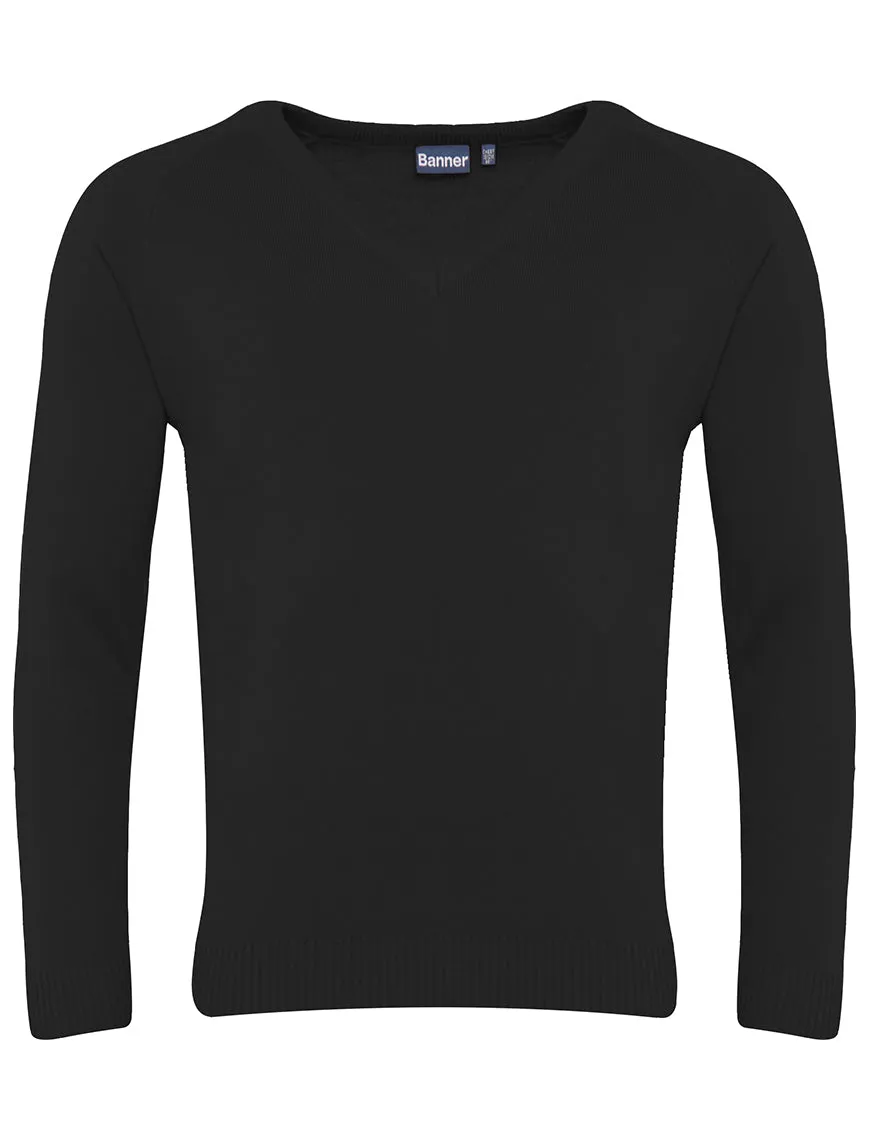 Venerable Bede Academy Plain V-Neck Jumper