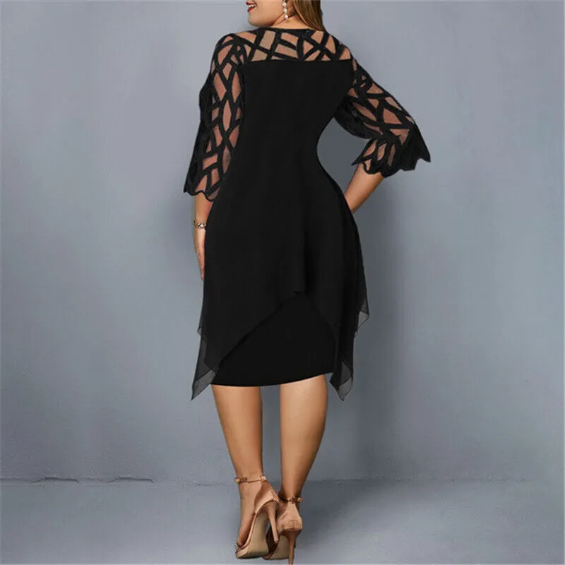 Vera | Women’s Elegant Midi Dress
