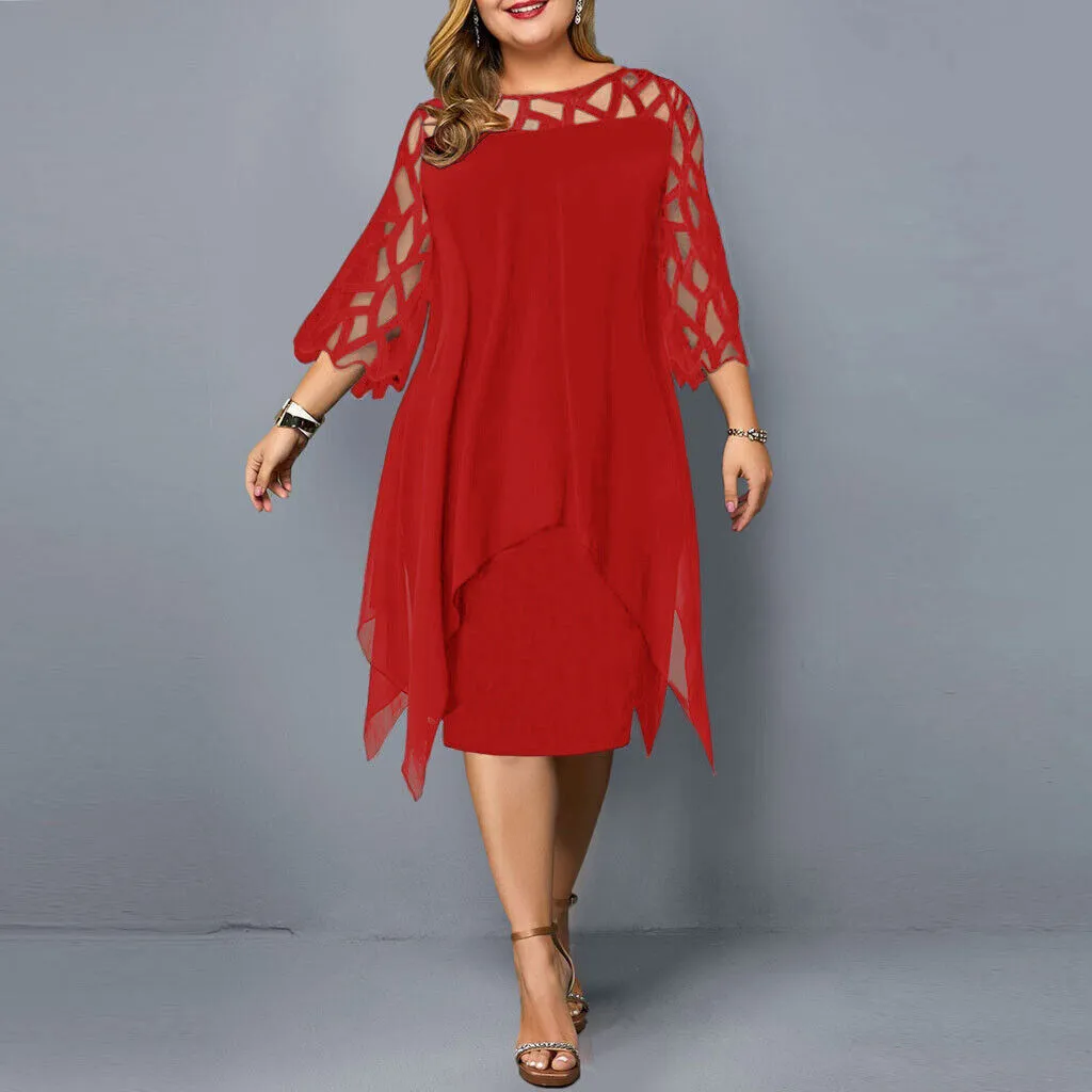 Vera | Women’s Elegant Midi Dress