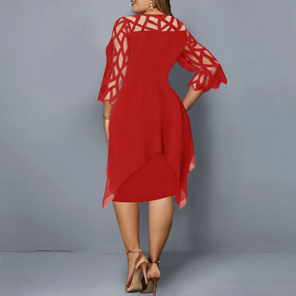 Vera | Women’s Elegant Midi Dress