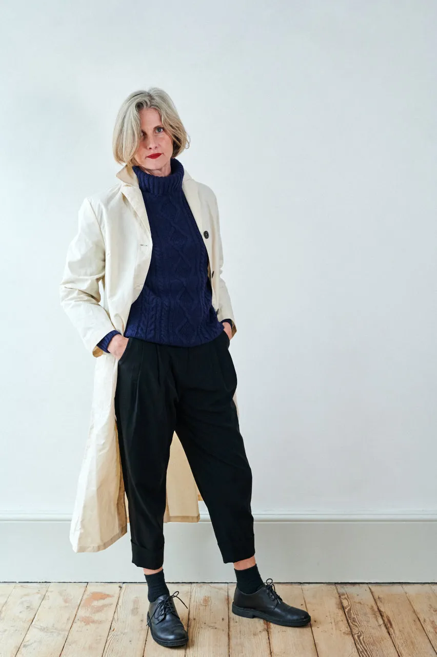 Women's Cable Knit Lambswool Jumper