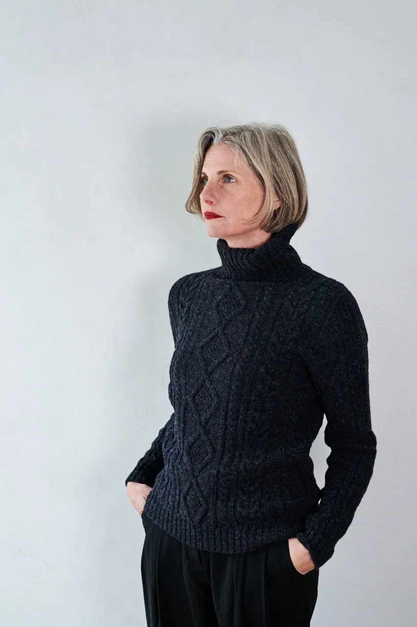 Women's Cable Knit Lambswool Jumper