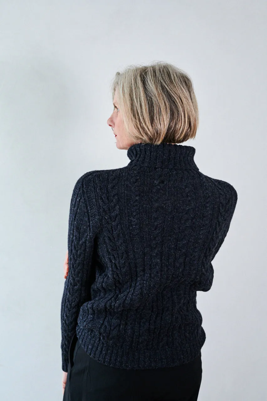 Women's Cable Knit Lambswool Jumper