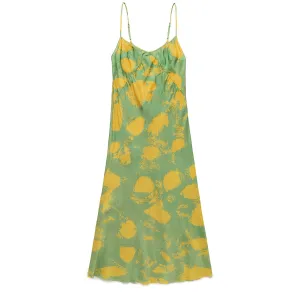 WOMENS DOT SLIP DRESS