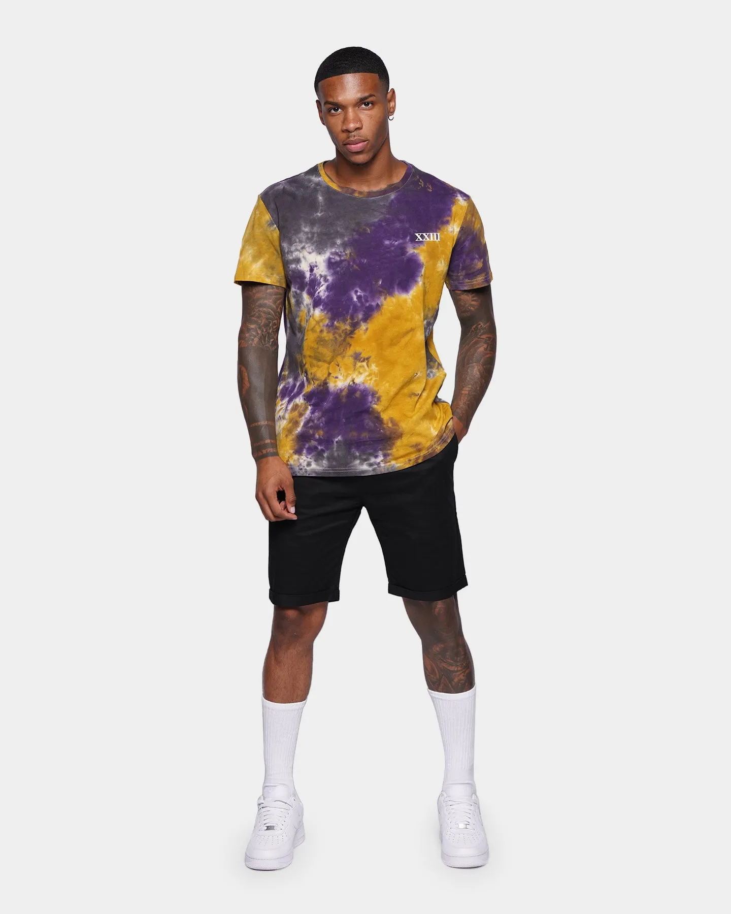 XXIII Riven Cord Shorts Black