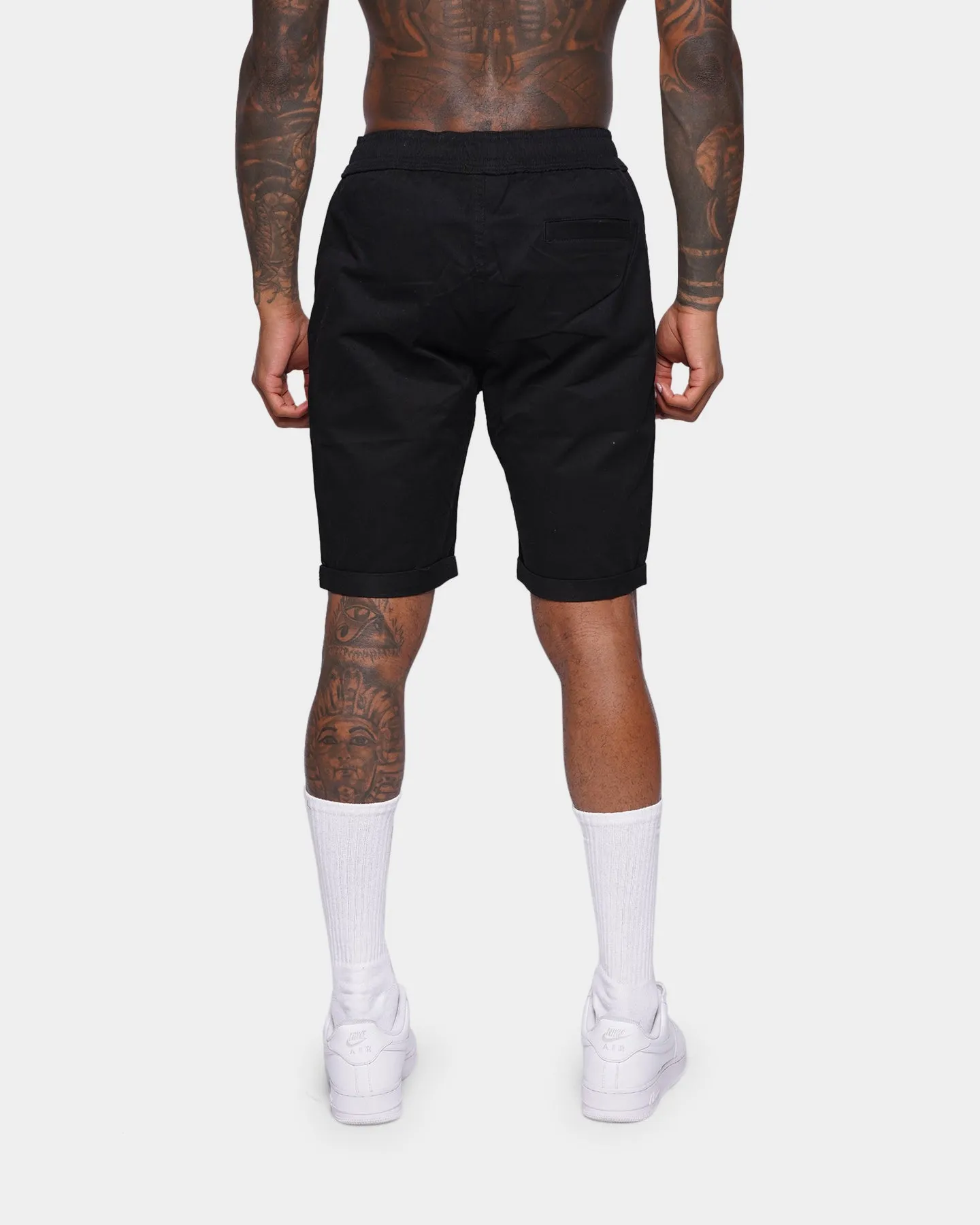 XXIII Riven Cord Shorts Black